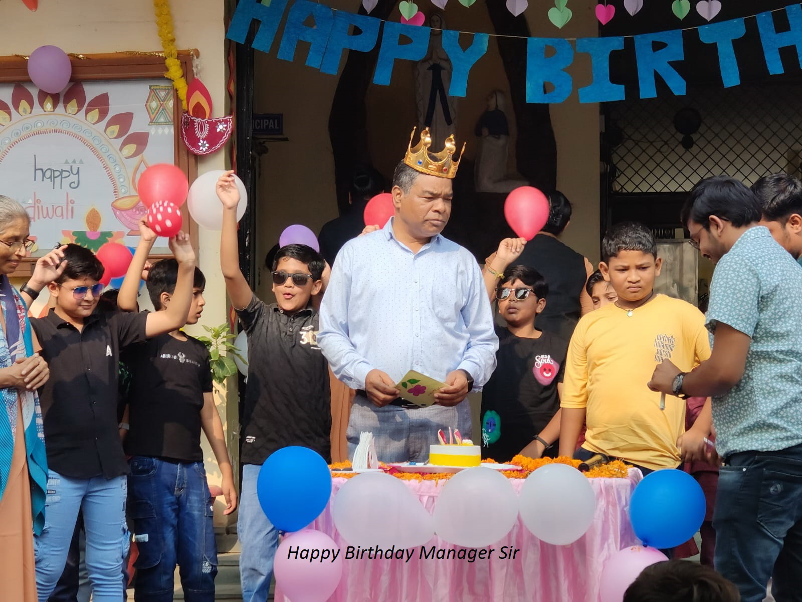 Birthday of Manager Diwali